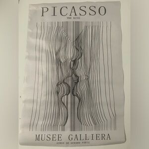 Picasso The Kiss Print on Canvas